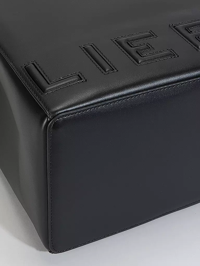 LIEBESKIND BERLIN Ledertasche - Tote Bag PAPER BAG Medium schwarz