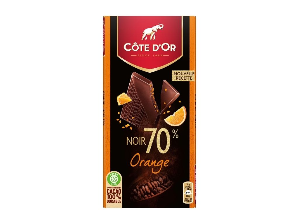 CHOCOLATE CÔTE D'OR LARANJA 100G