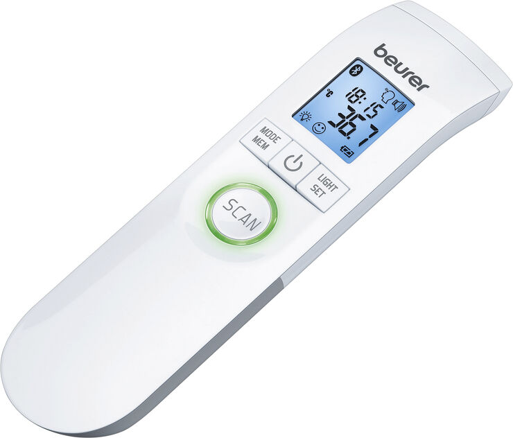 Beurer Kontaktfrit Termometer med Bluetooth FT 95 Hvid