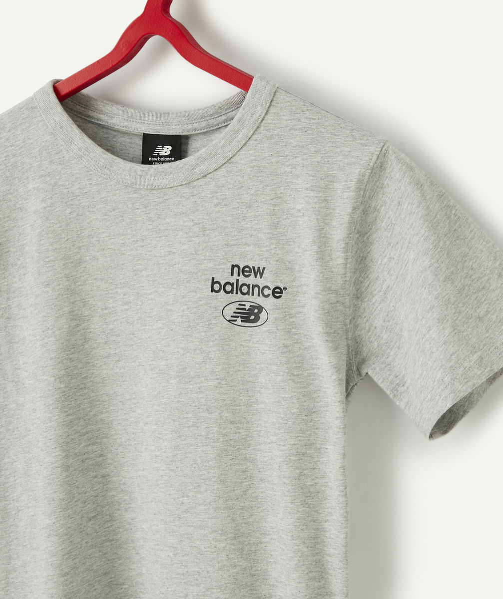 NEW BALANCET-SHIRT À MANCHES COURTES GRIS GARÇON ESSENTIALS REIMAGINED