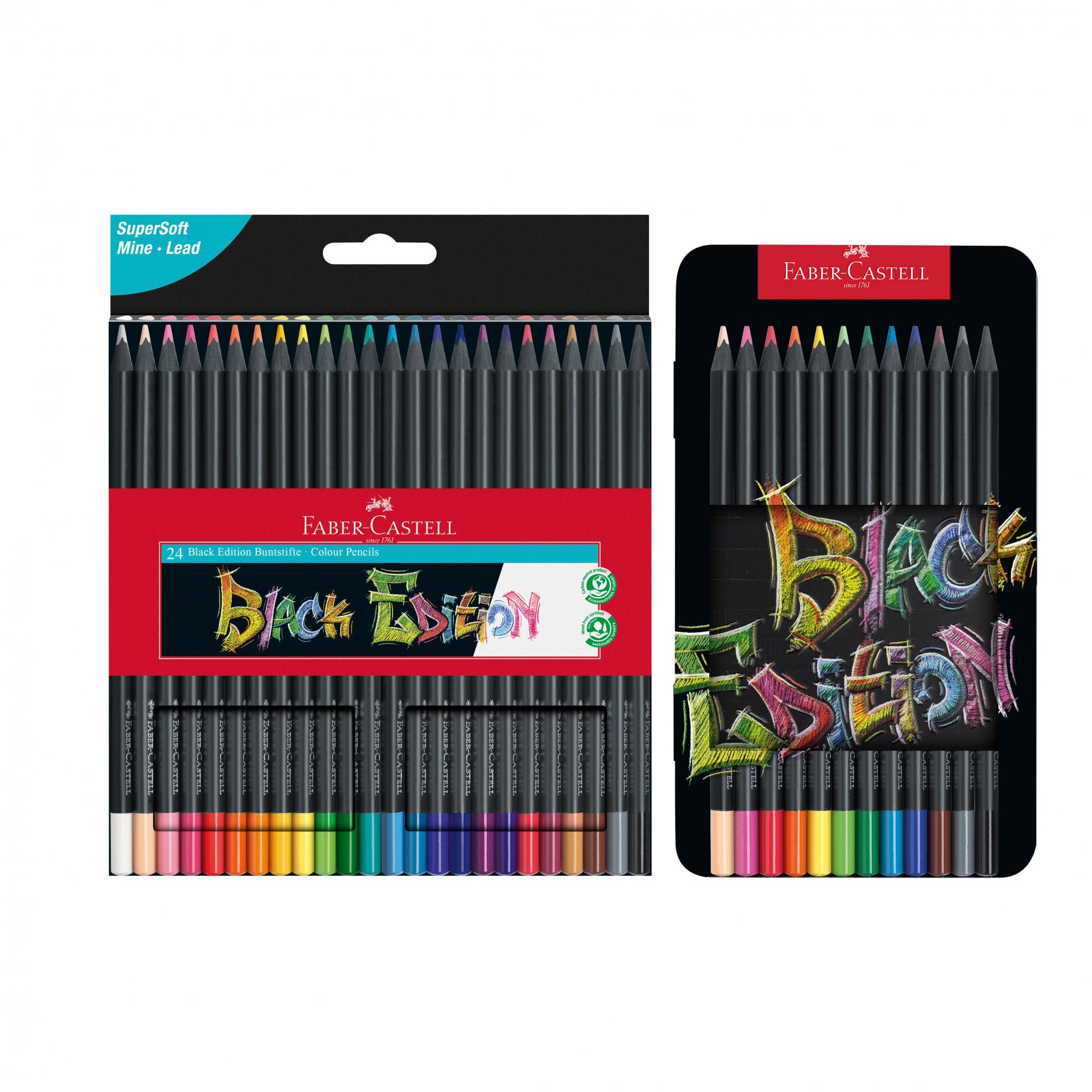 Faber-Castell Farbstift Black Edition Set