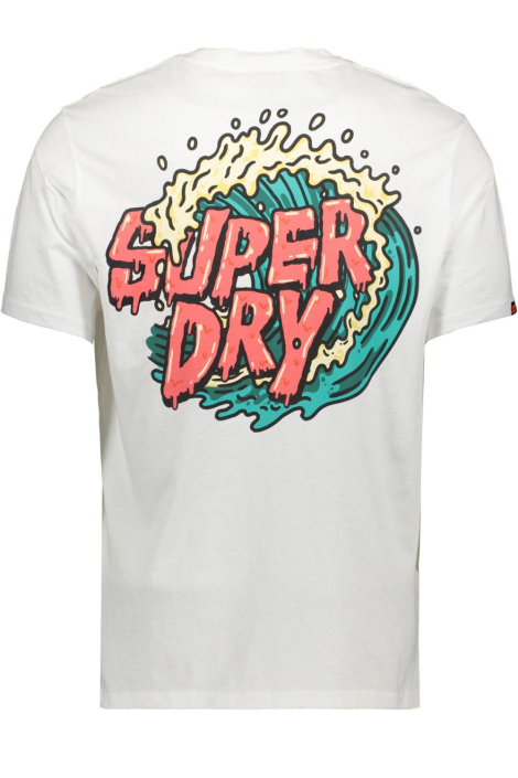 Superdry witte heren t-shirt