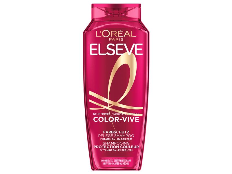 L'Oréal Elsève Shampoo Color-Vive Farbschutz Pflege 250 ml Haarshampoo mit farbschützender Formel schützt die Farbintensität