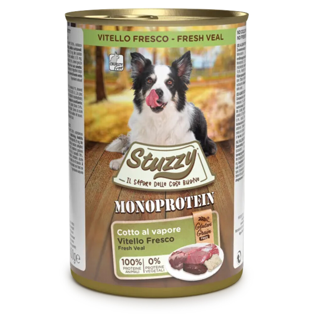 Stuzzy Hondenvoer MonoProtein Kalfsvlees400 gr