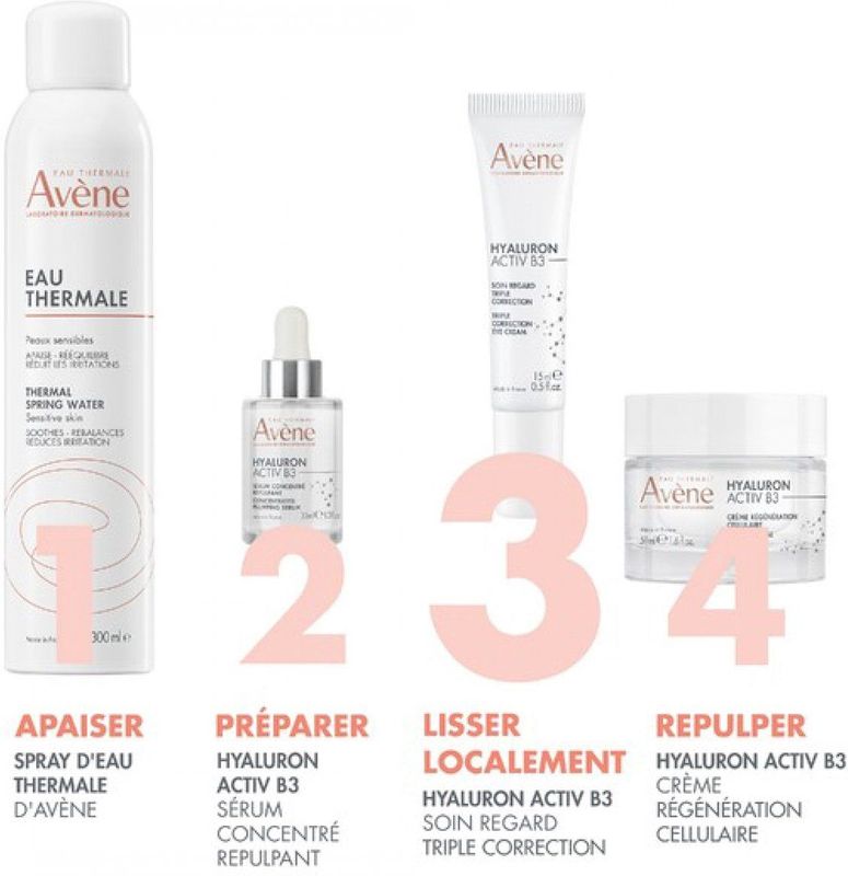 Avène Crème Hyaluron Activ B3 Soin Regard Triple Correction 15ml