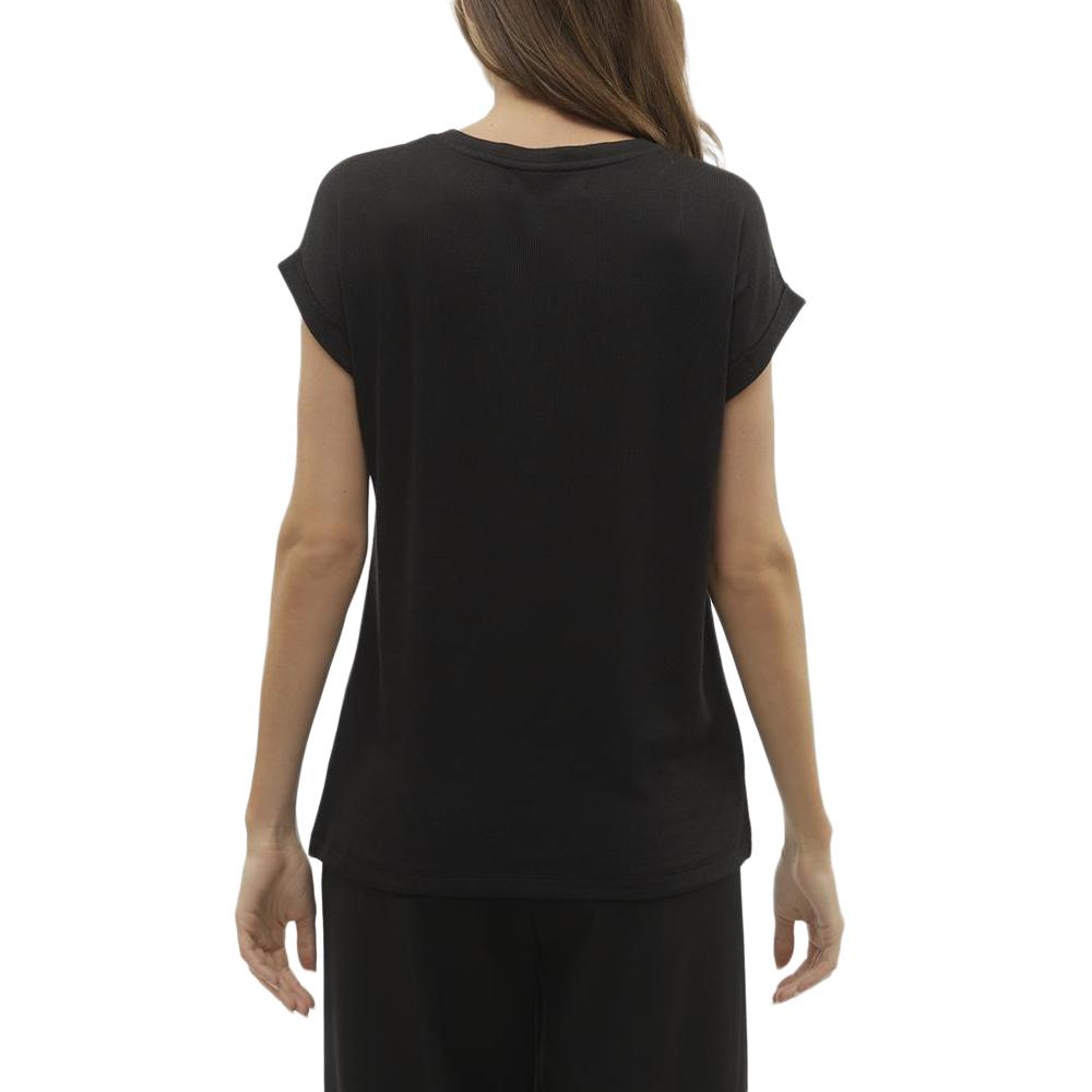 Vero Moda T-Shirt Noir Femme Vero Moda Brianna 10291353