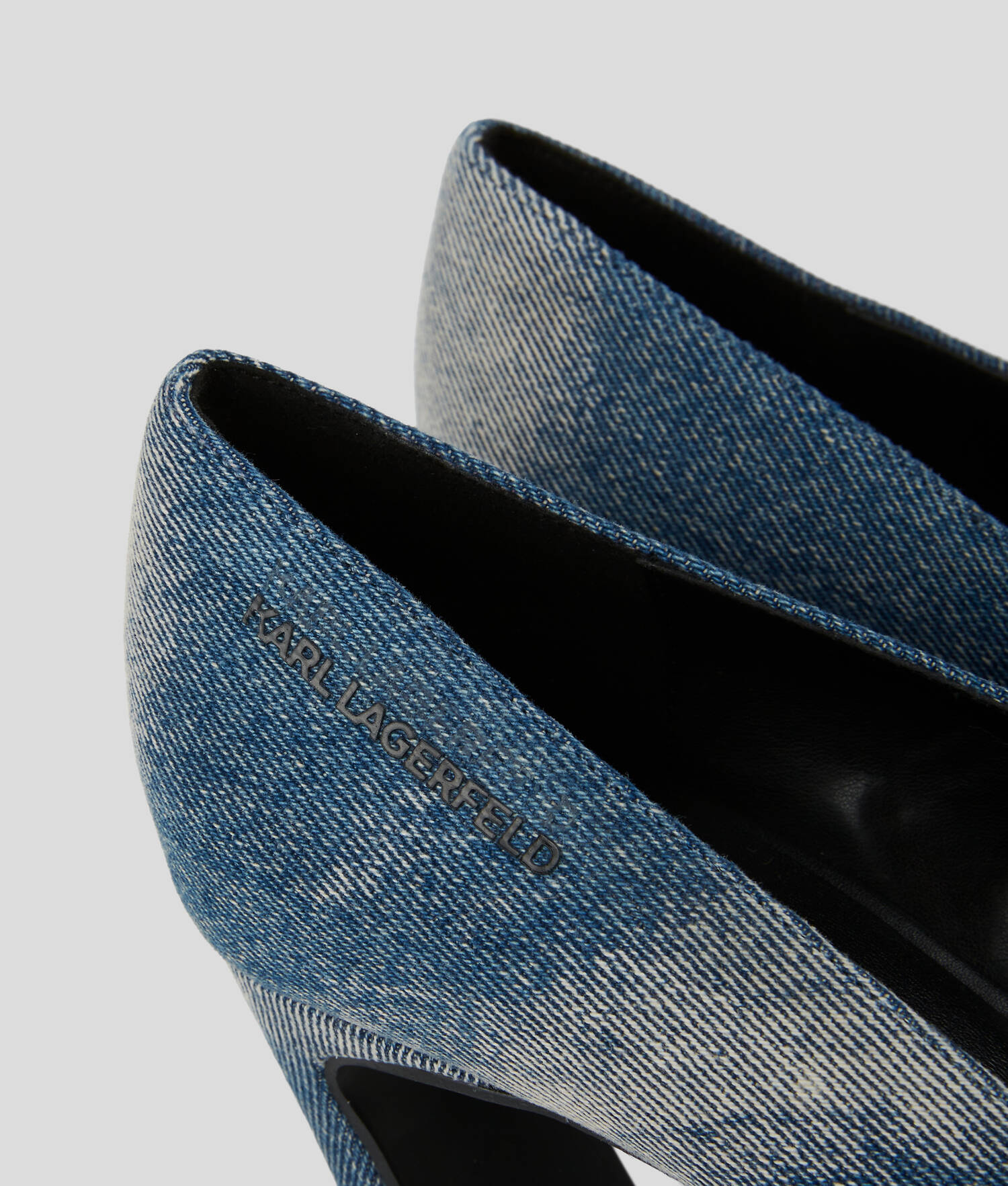 TALONS HAUTS PANACHE - Denim bleu