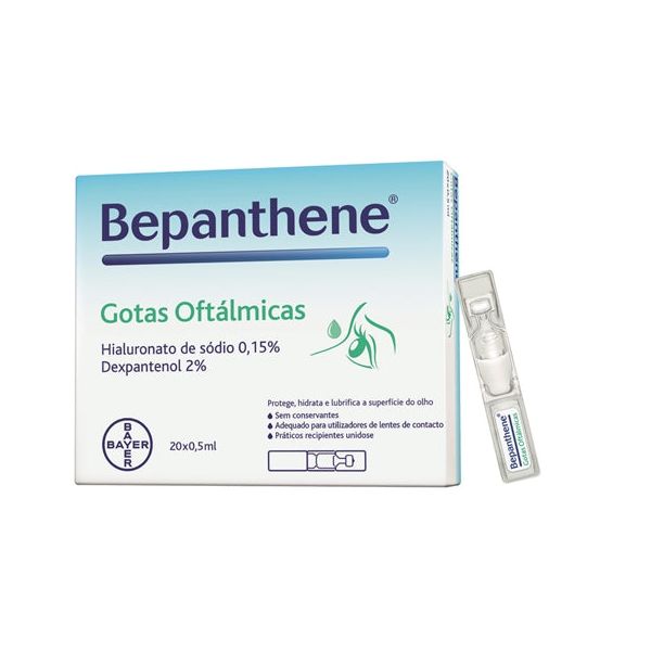 Bepanthene Gotas Oftálmicas 0,5mlx20 Monodoses