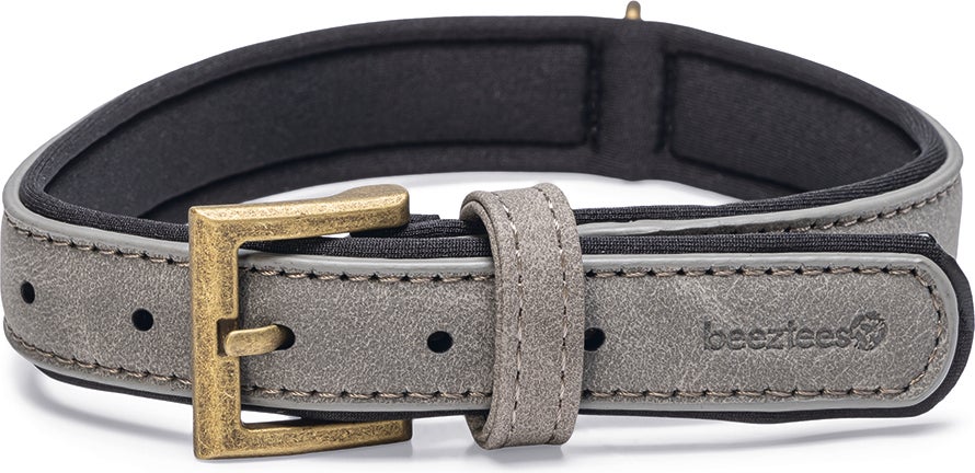 Beeztees hondenhalsband Balacron Ax grijs 31-39 x 2 cm