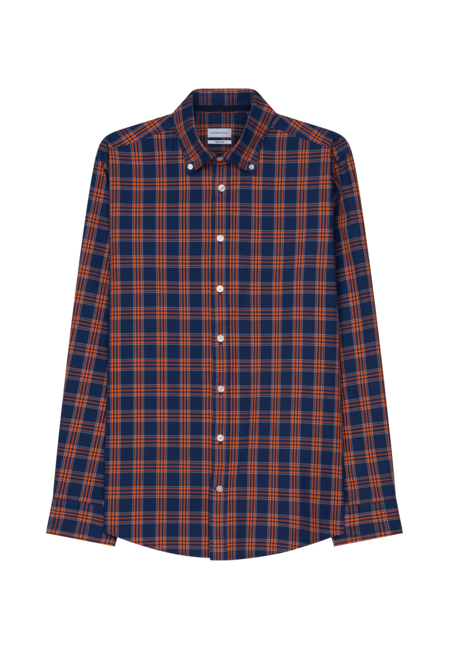 Seidensticker| Herren Casual Hemd Schwarze Rose