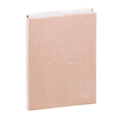 Agenda Eden - 1 jour par page - 12 x 17 cm - rose poudré - Exacompta