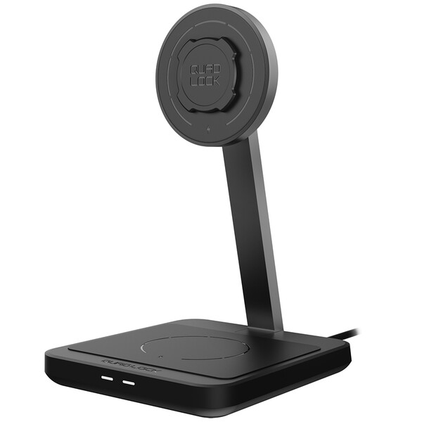 Quad Lock - Support bureau Mag Dual Desktop Wireless Charger Noir