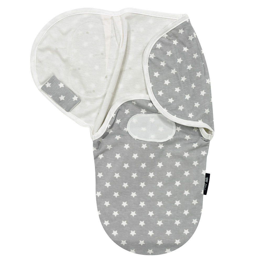 Alvi Alvi 479246089 Wickeltuch Harmonie Stars Silber One Size