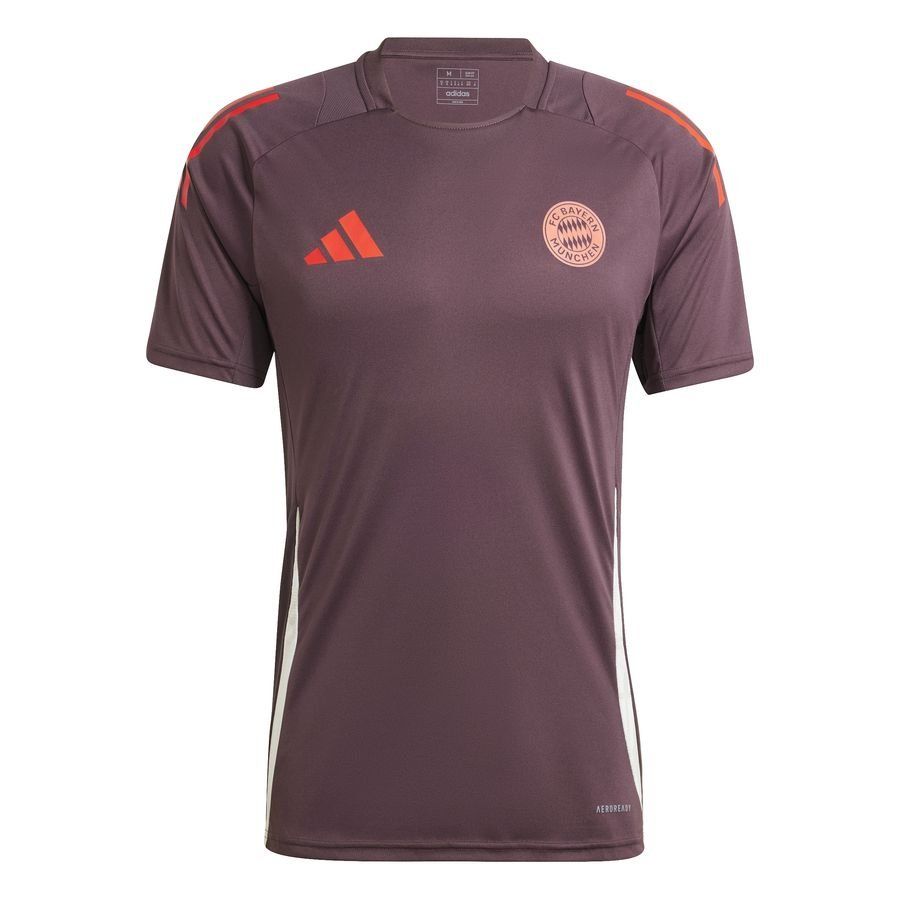 Bayern Munich T-shirt d'Entraînement Tiro 24 - Marron/Rouge
