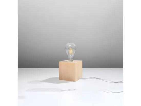 Lampe de table Azimuth en bois