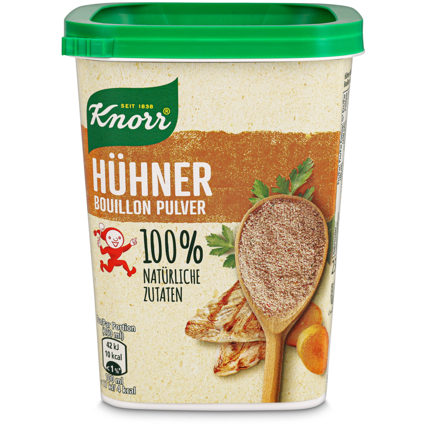 Knorr 100% natürliche Zutaten Hühner Bouillon Pulver Dose