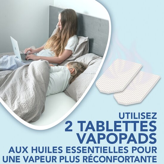 VapoPads Romarin & Lavande - tablettes aux huiles essentielles    Romarin-lavande        de               Vicks