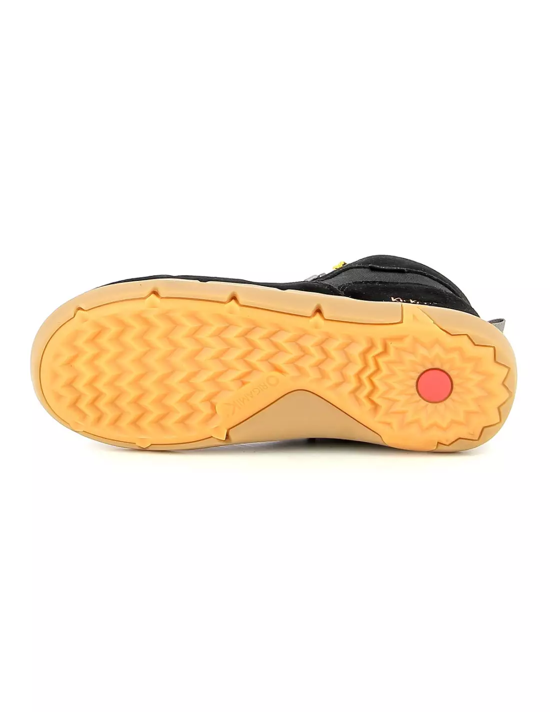 KICKERS JUNIBY - Bottes Noirorange