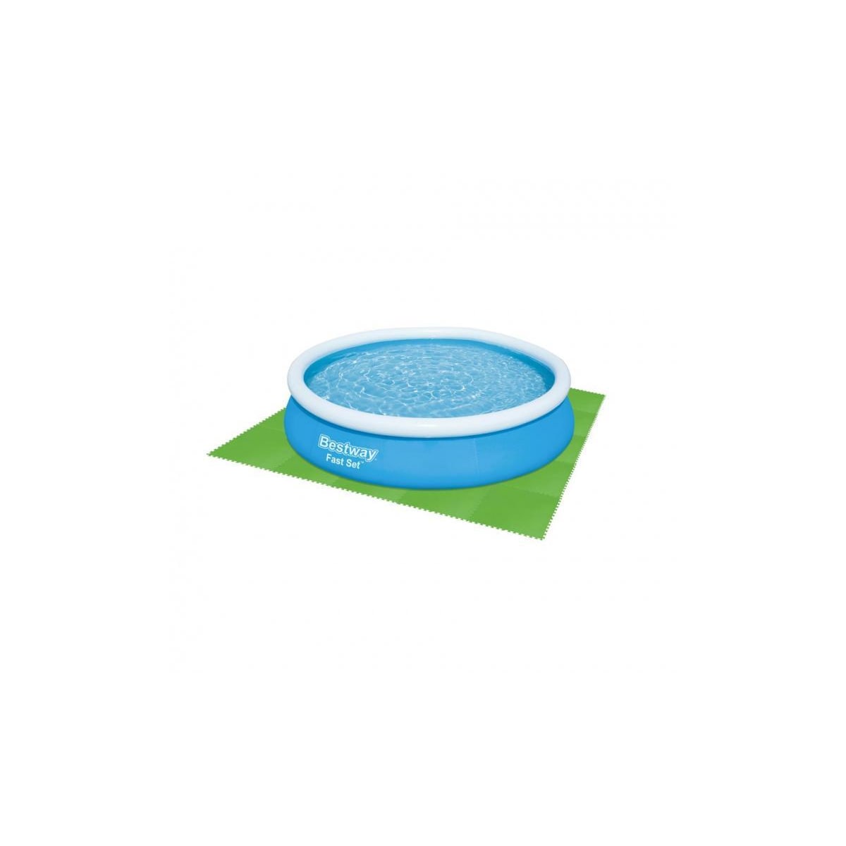 Bestway Flowclear Poolmatta 78cm x 78cm (9 delar - 5,47kvm)