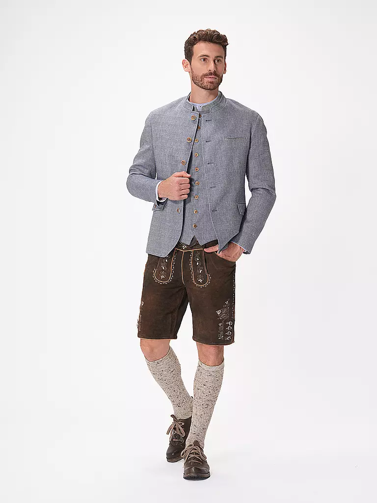 GWEIH & SILK Trachtensakko LANDSBERG blau