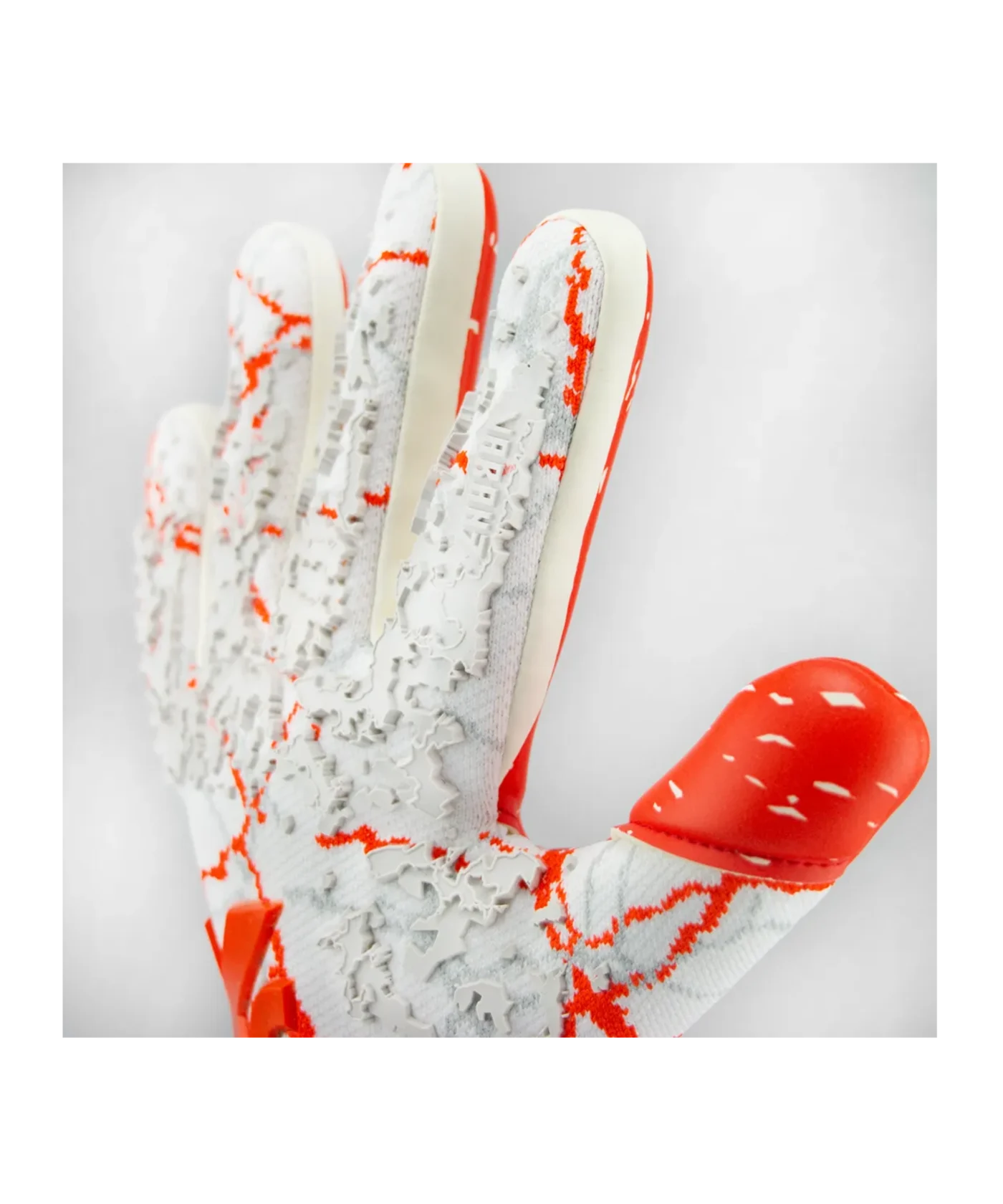KEEPERsport Varan7 Hero NC TW-Handschuhe Weiss Rot F066
