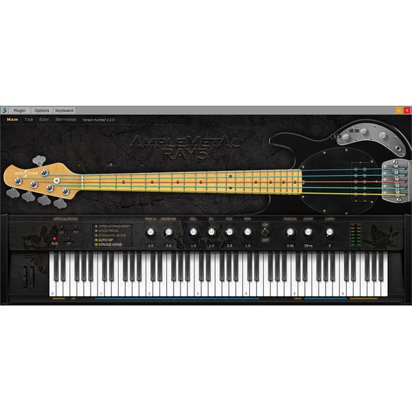 Ample Sound Ample Bass Metal Ray5 II