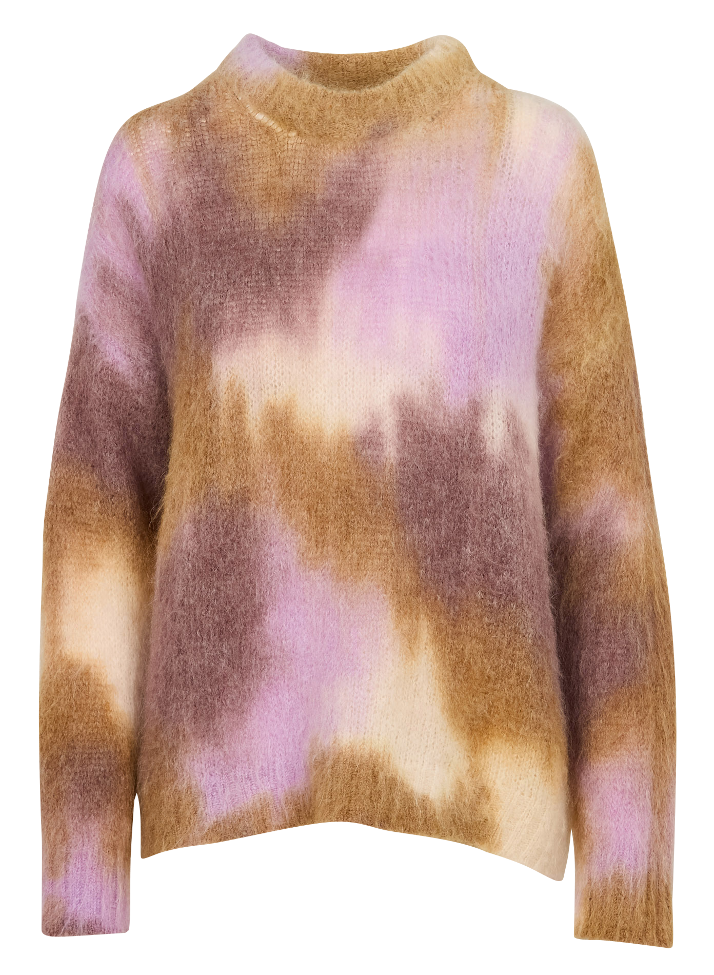 MOGANO - Pull ample à col rond | Violet