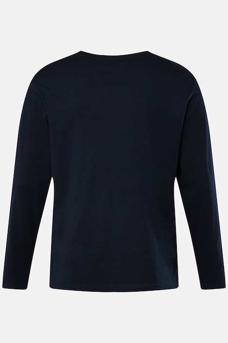 Schlafanzug, Homewear, OEKO-TEX, Langarmshirt, lange Hose, bis 8 XL, Tall