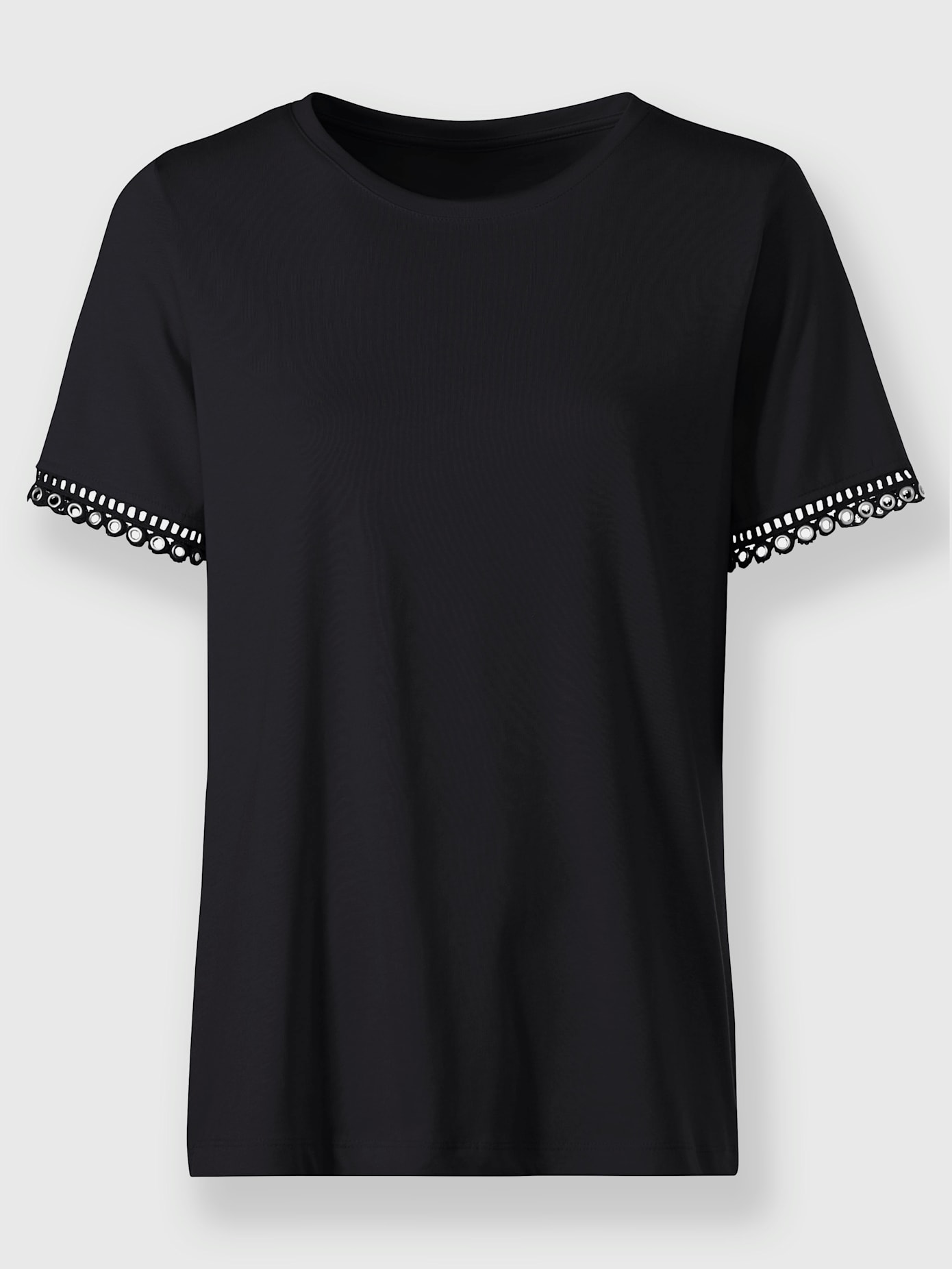 T-shirt œillets et ruban