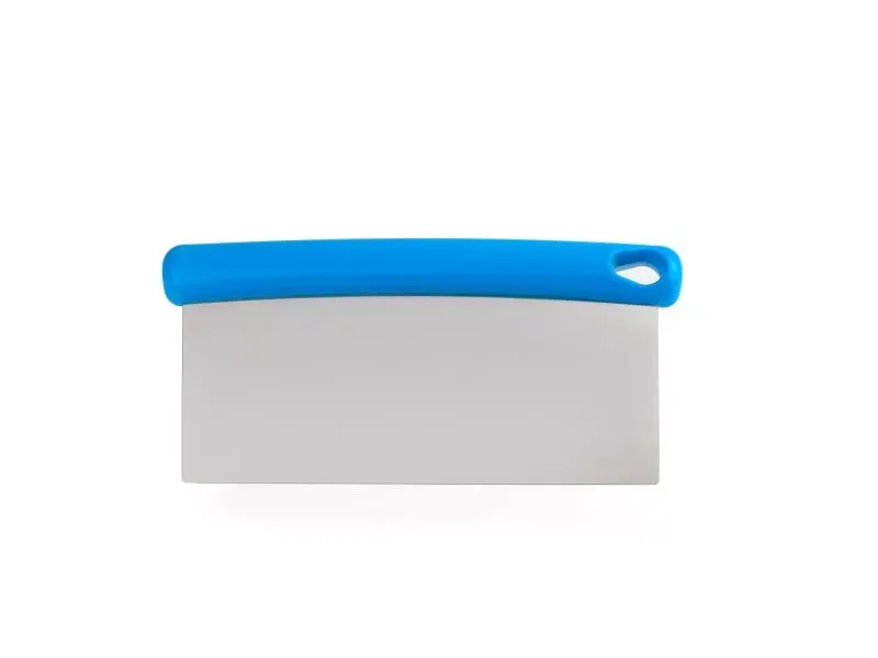 Spatula/flexible dough cutter in stainless steel, 20x11 cm