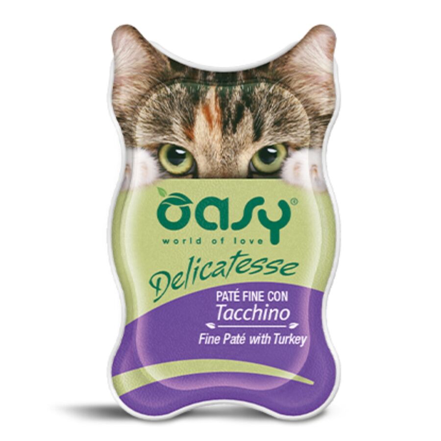 Patê Oasy Cat com Peru 85g
