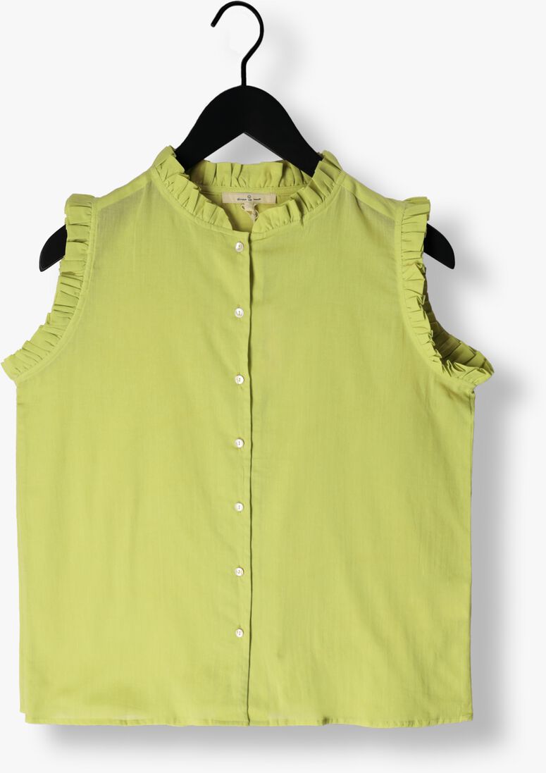 CIRCLE OF TRUST lime circle of trust blouse cristel blouse