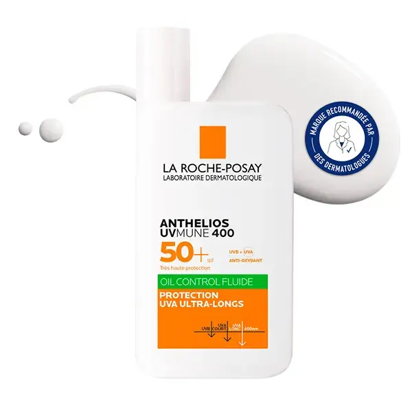 La Roche Posay Anthelios Fluide Oil Control UVmune 400 Avec Parfum SPF50+ 50ml