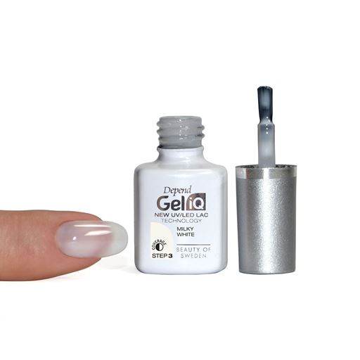 Depend Gel iQ Nail Polish, 1096 Milky White