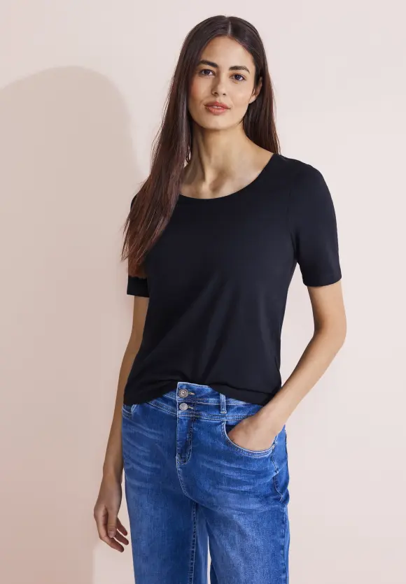 Basic T-Shirt - deep blue