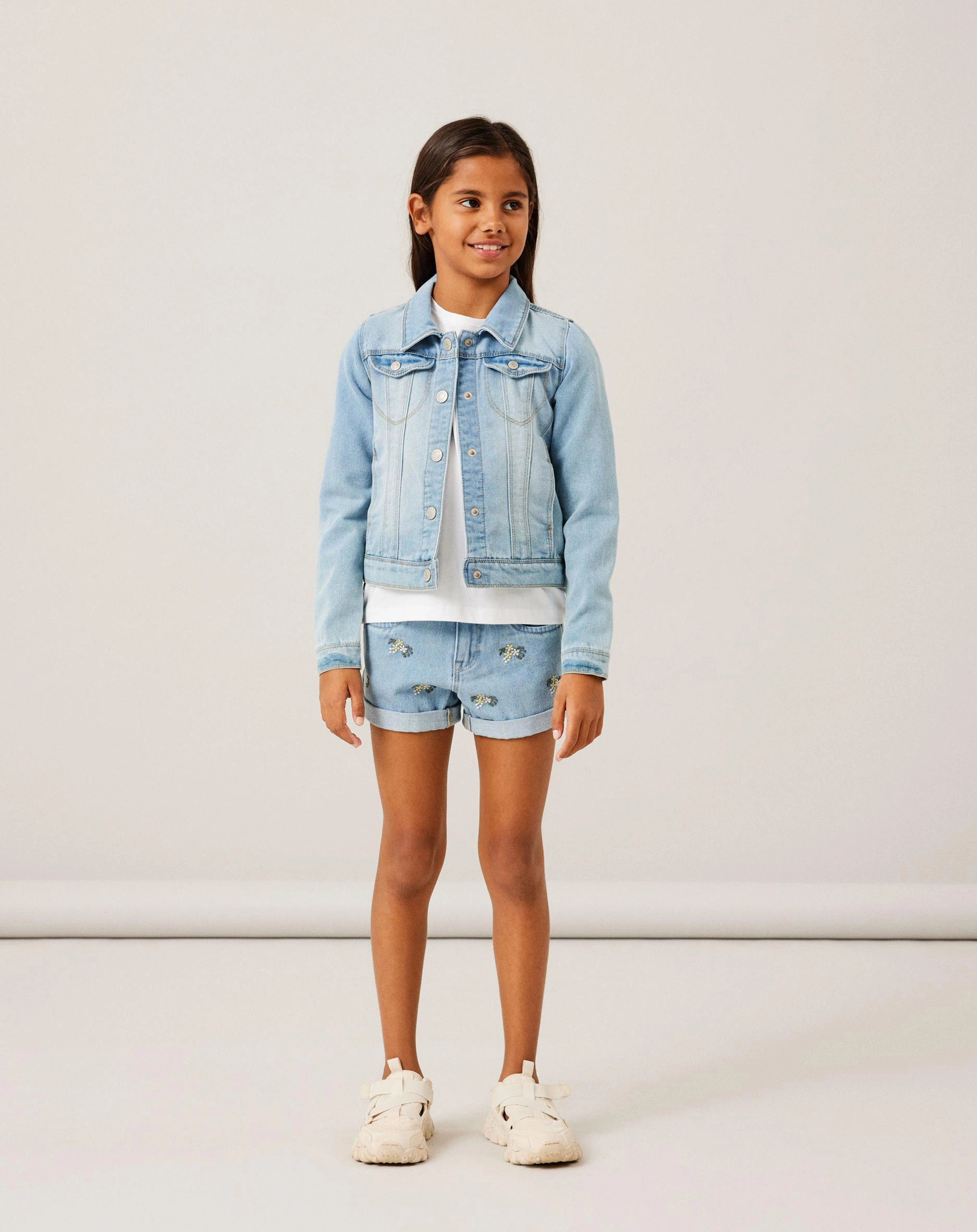 Jeansjacke NKFSTAR in light blue