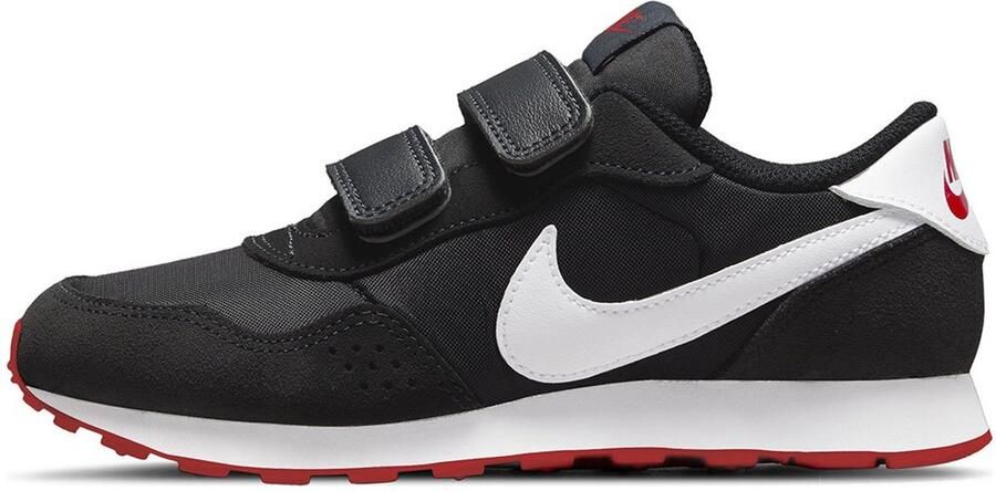 Nike Md Valiant PSV Hardloopschoenen Black White Dk Smoke Grey University Red Kinderen