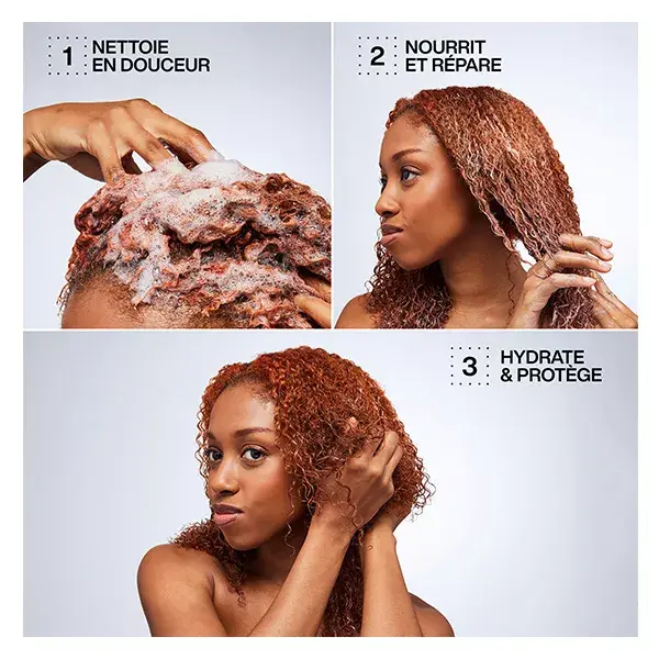 Tratamento sem enxágue Redken Acidic Bonding Curls para cabelos cacheados danificados.