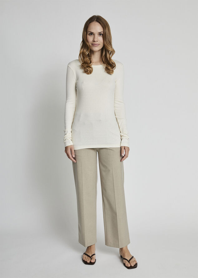Bruun & Stengade BS Margrethe Regular Fit T-Shirt Off white