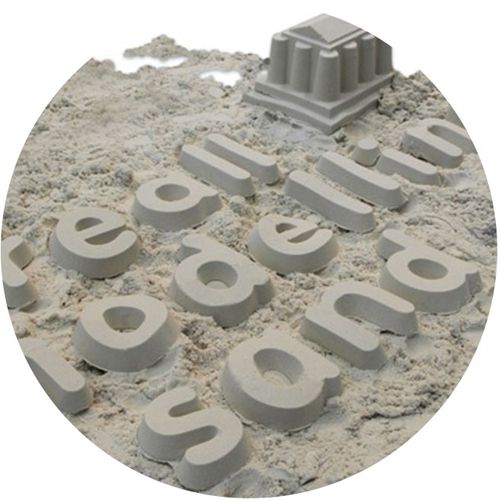 Creall modelleer zand - 750 gr - naturel