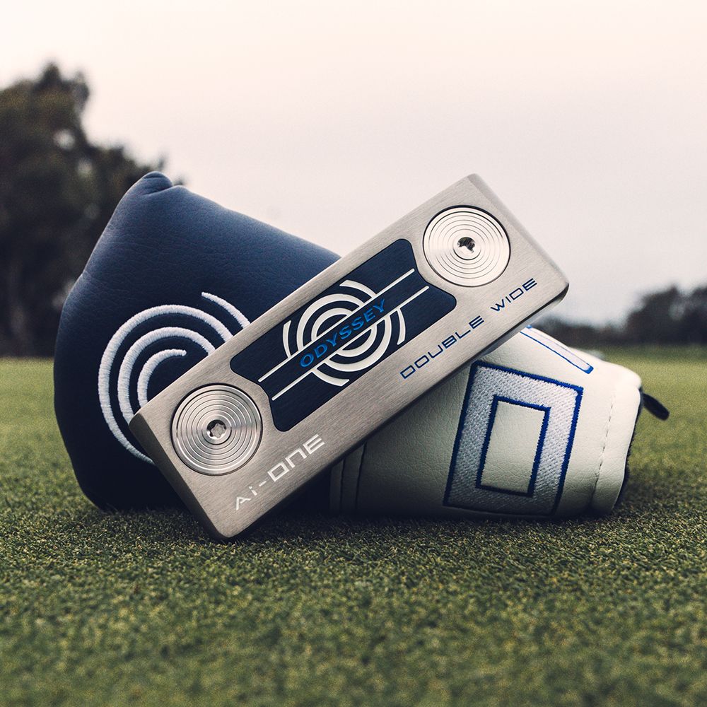 Ai-ONE Double Wide DB Silver Putter
