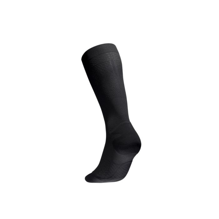 Bauerfeind Unisex Strømper Ultralight Compression Socks High Cut Sort