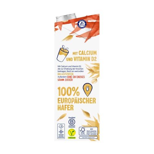 Alpro Haferdrink Ohne Zucker VEGAN