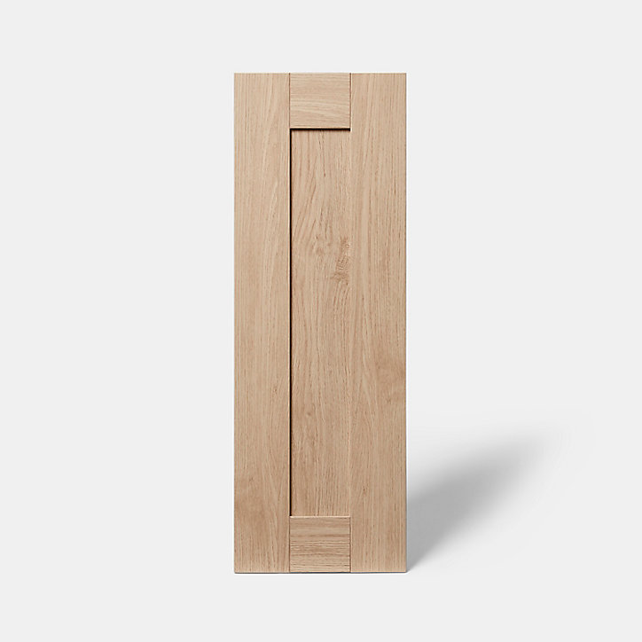 Porte de meuble de cuisine Alpinia décor chêne mat l. 25 cm x H. 72 cm GoodHome
