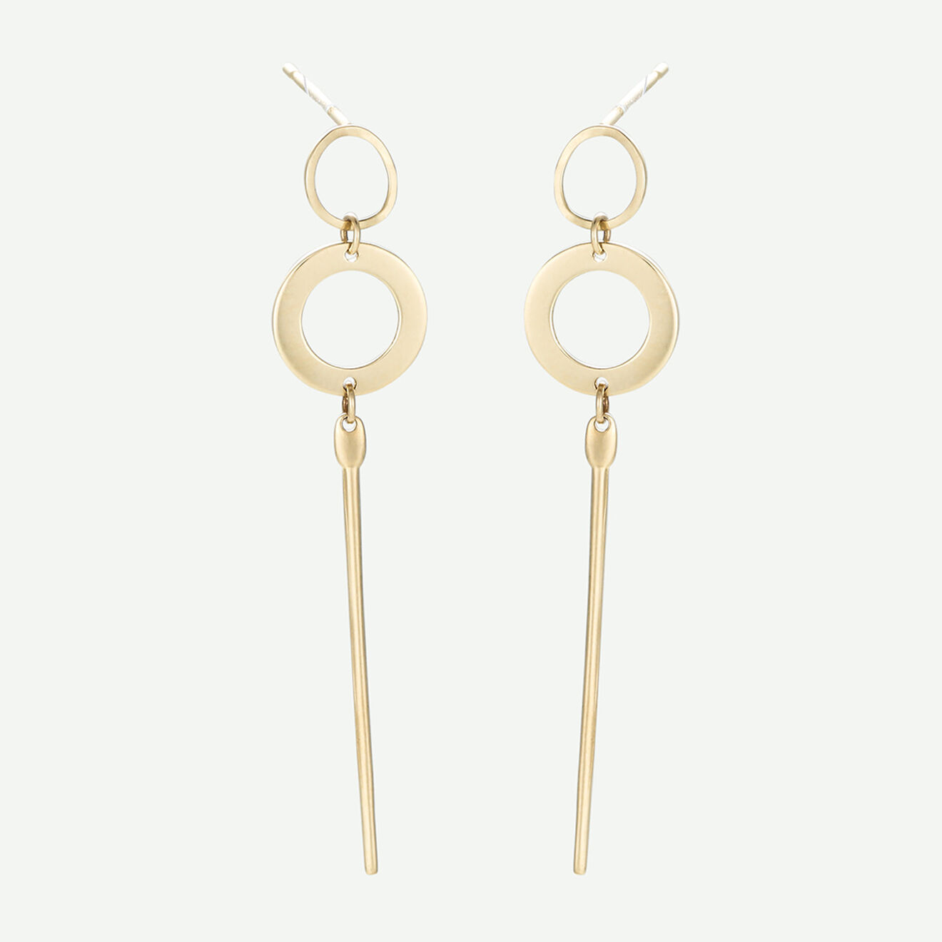 Instant d'Or Boucles d'oreilles Tina or jaune