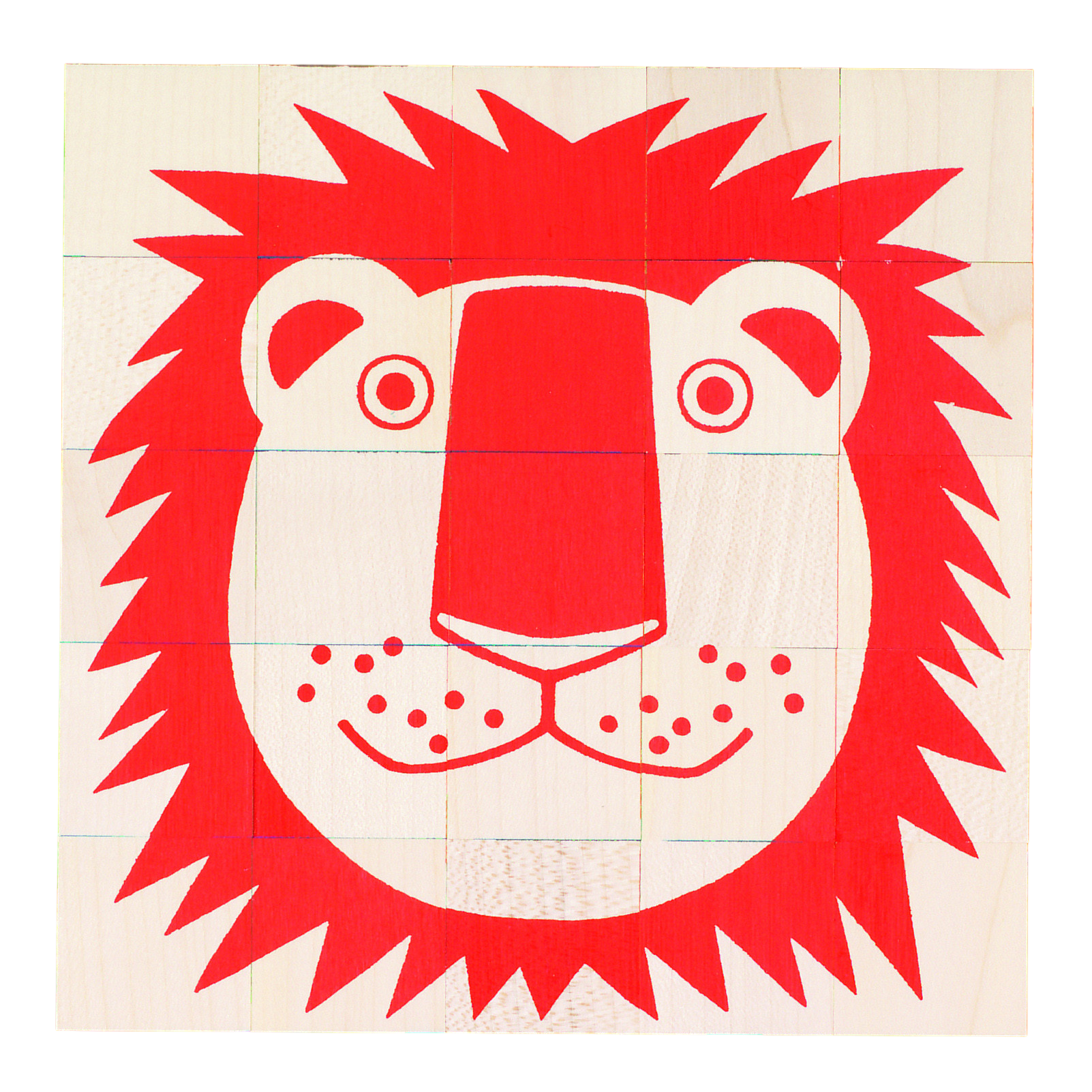 Naef Holzbauspiel Animal-Puzzle