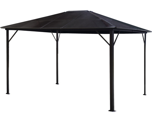 Costa Paviljoen 3 x 3,65 x 2,6 m met polycarbonaat dakpanelen en aluminium frame