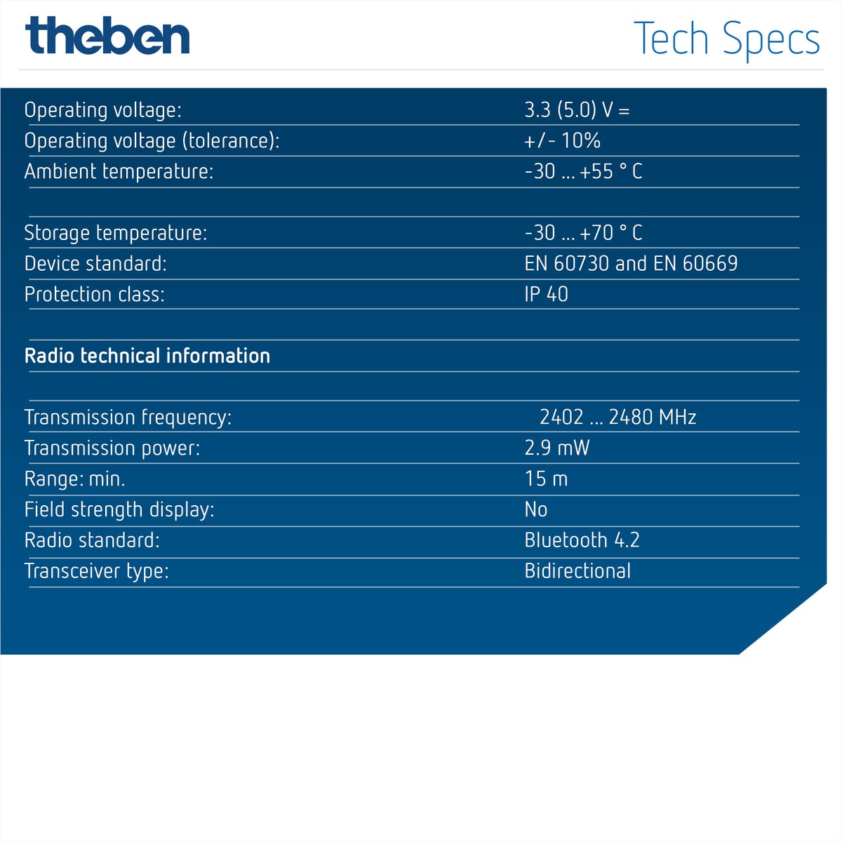 Theben 9070130 Bluetooth OBELISK top3 - Bluetooth Low-Energy Dongle voor digitale timers top3