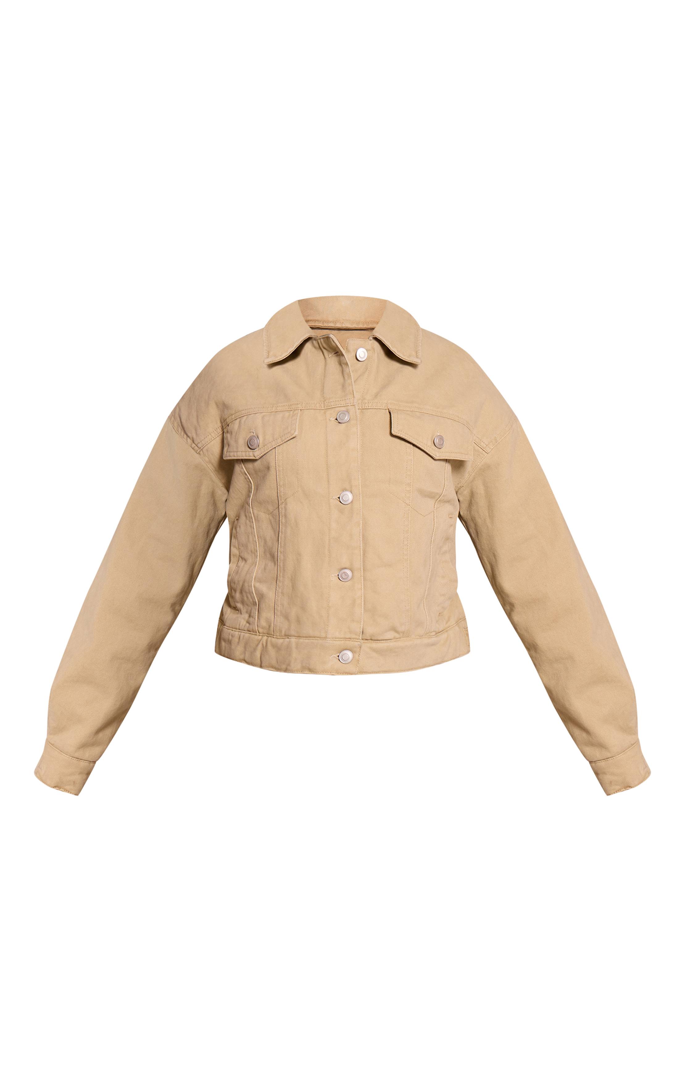 Washed Green Veste En Jean Matelassée À Nouer Dans Le Dos Petite