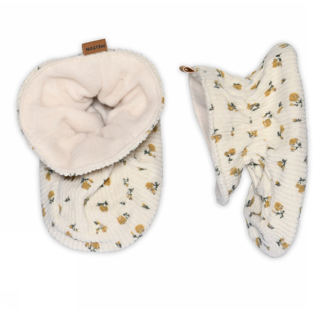 Køb MELTON Ecru Floral Tekstil Futter